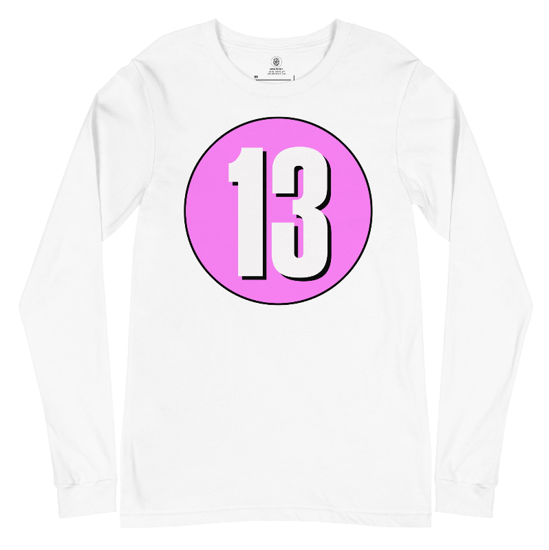 Womens Graphic Long Sleeve T-Shirts: Numbers 11-20