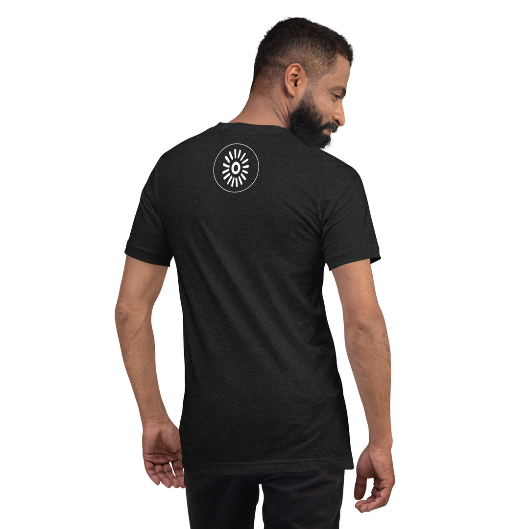 Unisex t-shirt: Innovation Graphic Tee on Black V.2