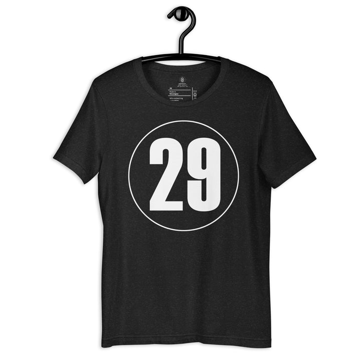 Unisex t-shirt: White on Black 29