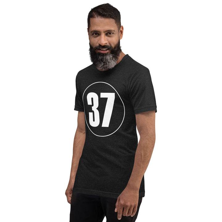 Unisex t-shirt: White on Black 37