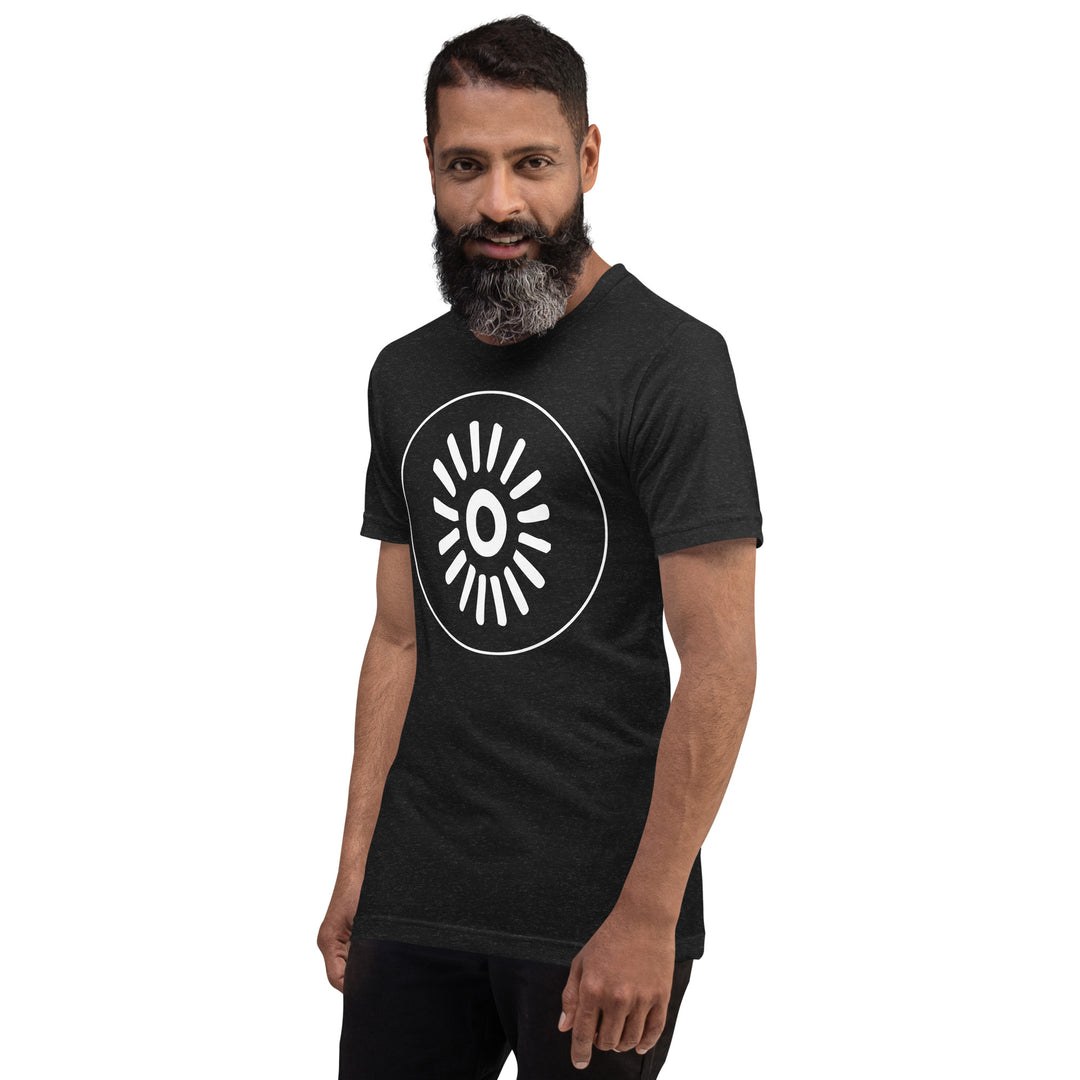 Unisex t-shirt: Innovation Graphic Tee on Black V.2