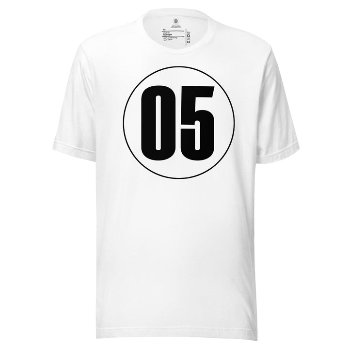 Unisex t-shirt: Black on White 05