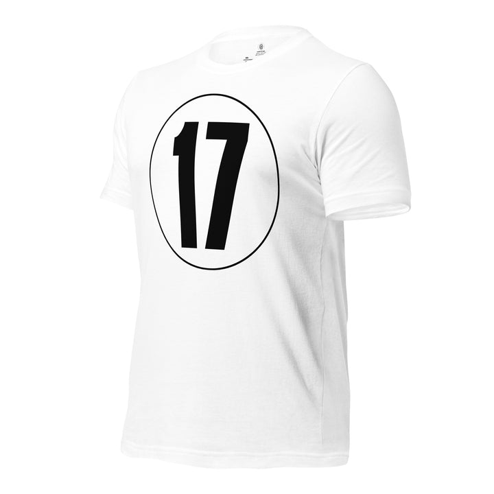 Unisex t-shirt: Black on White 17