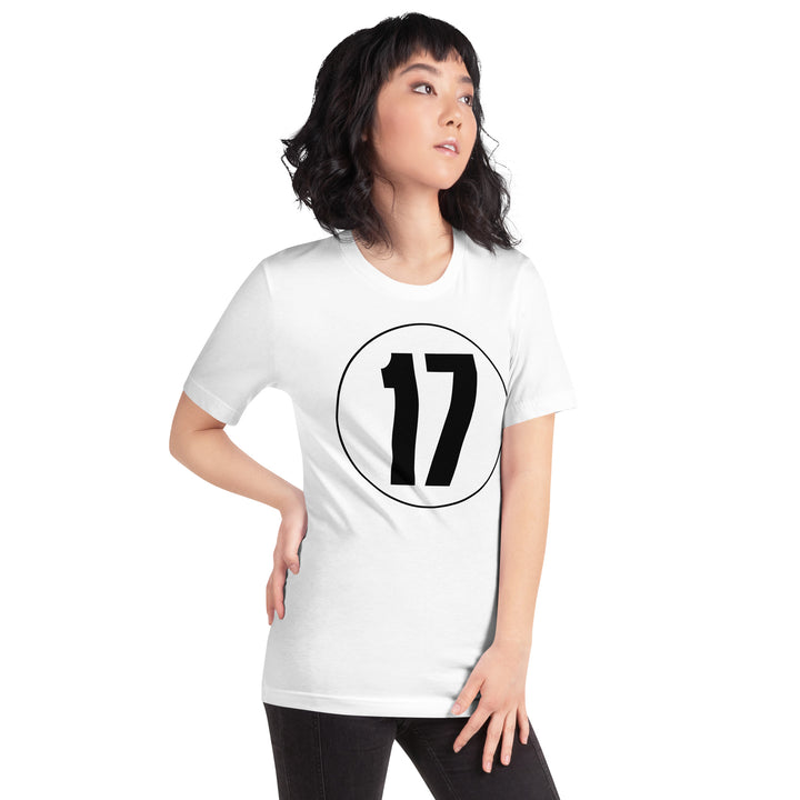 Unisex t-shirt: Black on White 17